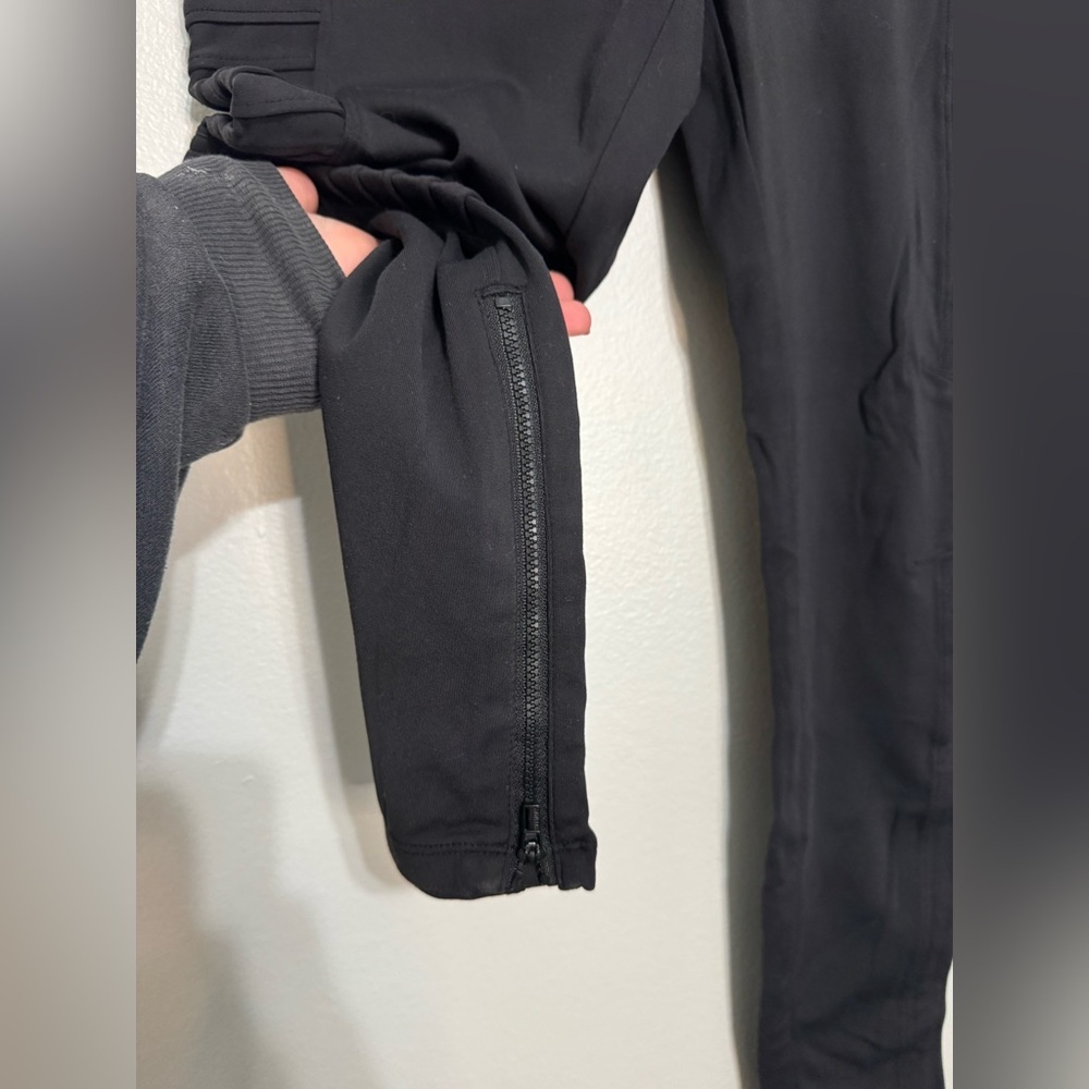 Athleta Delancey Moto Tight in Black - Medium - Picture 4 of 10